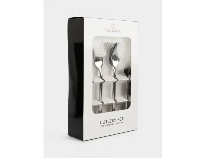Столовые приборы 6 персон 24 предмета Anna Lafarg Geneva