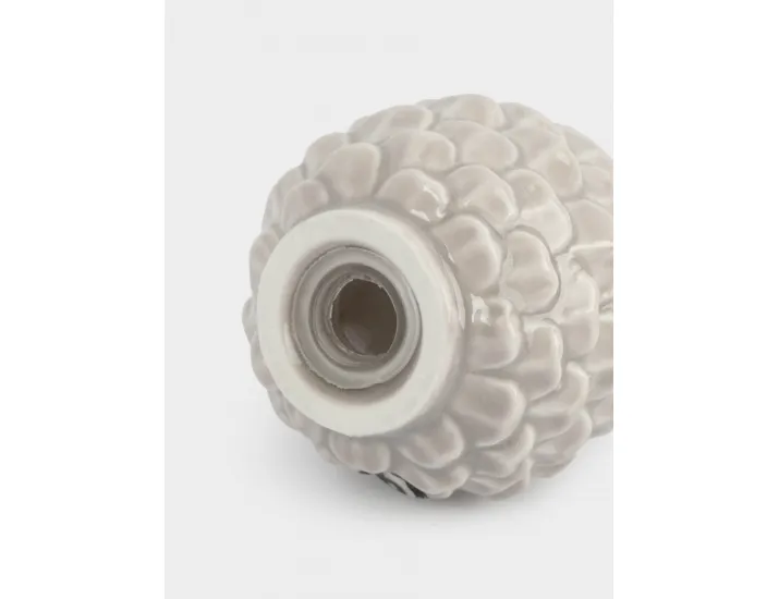 Емкость для соли или перца 7 см бежево-молочная Шишка Anna Lafarg Pinecone