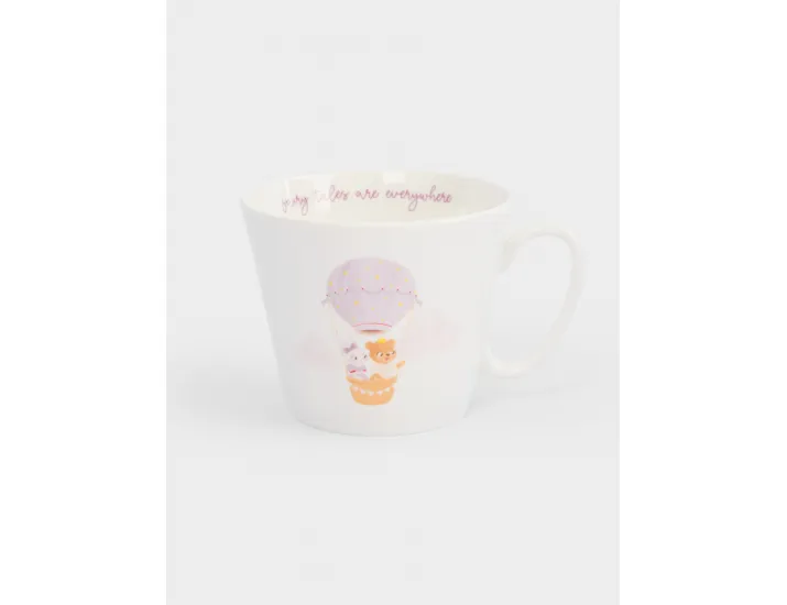 Набор посуды детский 1 персона 3 предмета белый Сказочные животные Anna Lafarg Fabulous animals