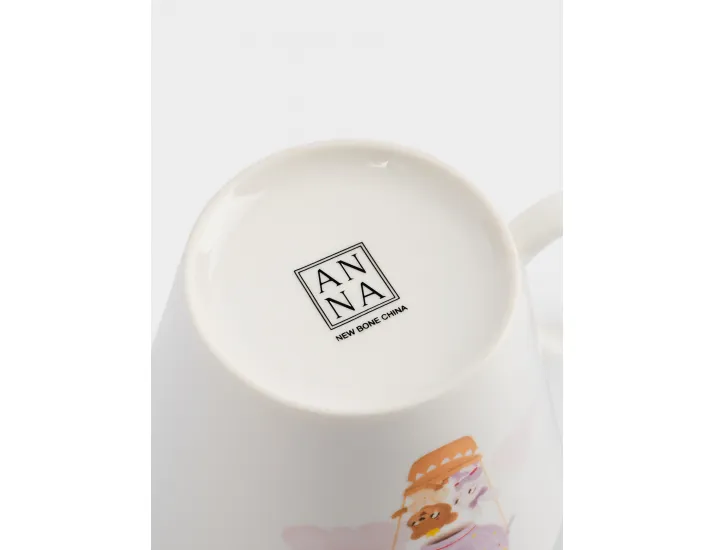 Набор посуды детский 1 персона 3 предмета белый Сказочные животные Anna Lafarg Fabulous animals