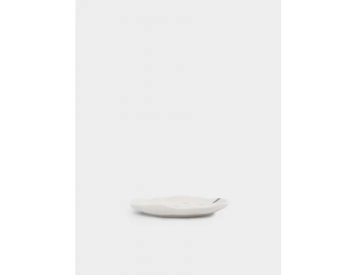 Тарелка закусочная 22 см белая Рыбки Anna Lafarg Sea world