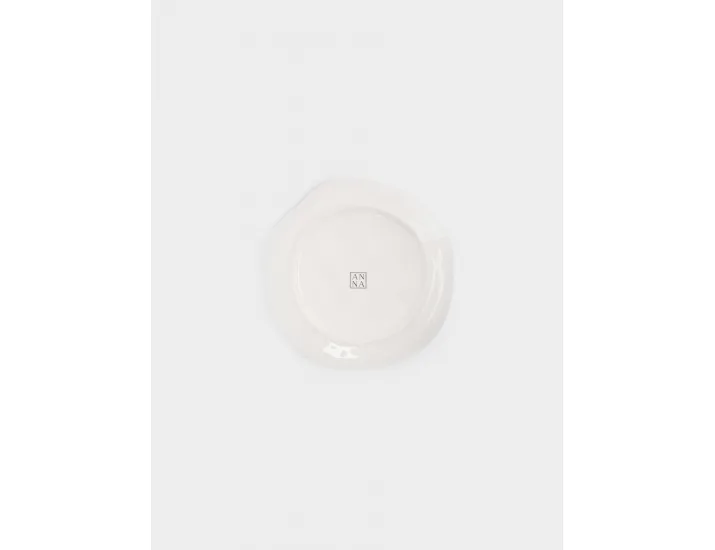 Тарелка закусочная 22 см белая Рыбки Anna Lafarg Sea world