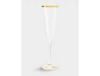 Набор бокалов для шампанского, 6 пр, 175 мл, Сабина, золото
