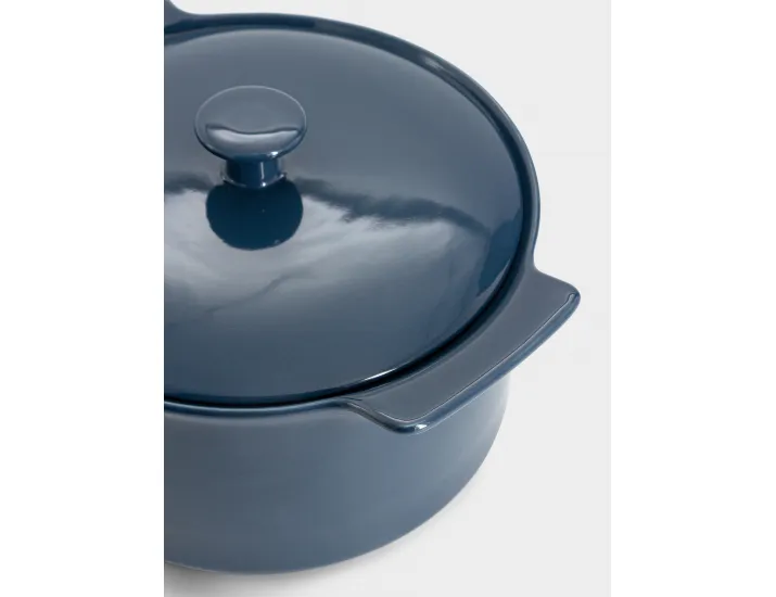 Кастрюля 3 л с крышкой синяя Maxwell & Williams Indulgence