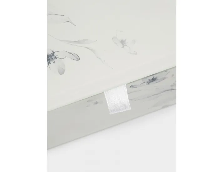 Шкатулка для украшений 15x10 см молочная Цветы Anna Lafarg Flower melody