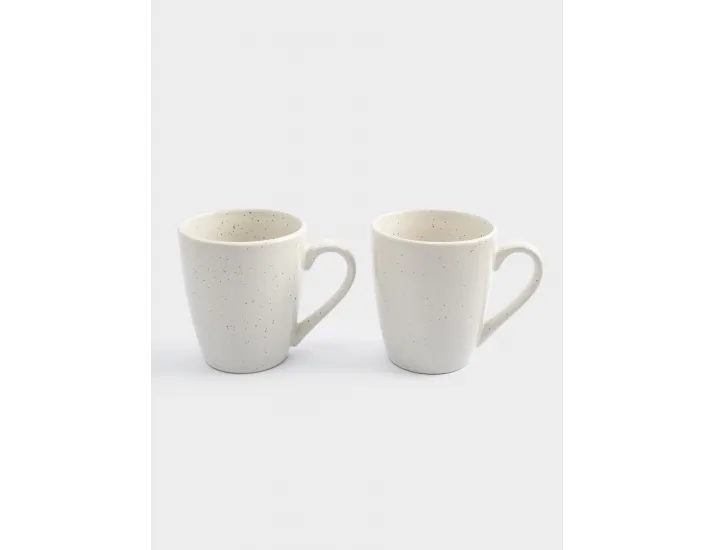Кружка 350 мл 2 шт молочная в крапинку Anna Lafarg Viveiro