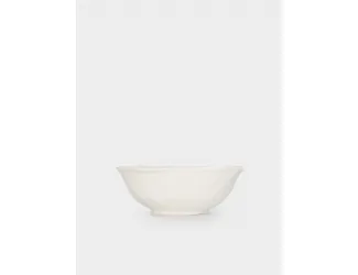 Салатник, 21х8 см, 1 л, керамика, белый, Рыбки, Sea world