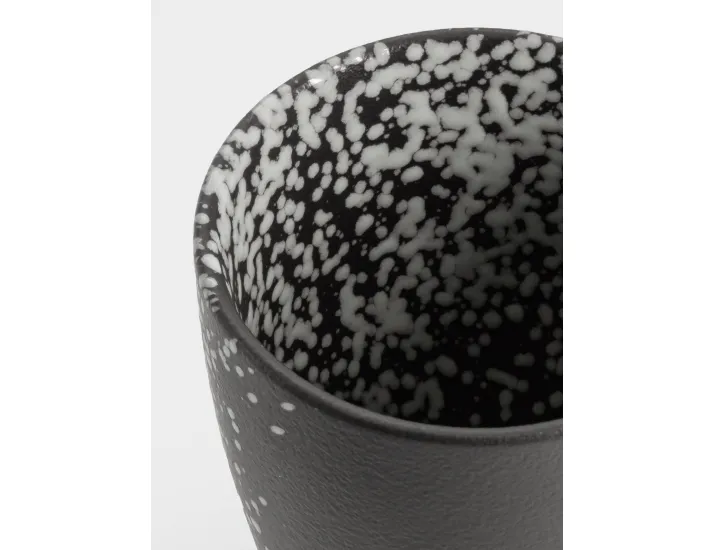 Кружка 400 мл черная в белую крапинку Maxwell & Williams Caviar Galaxy