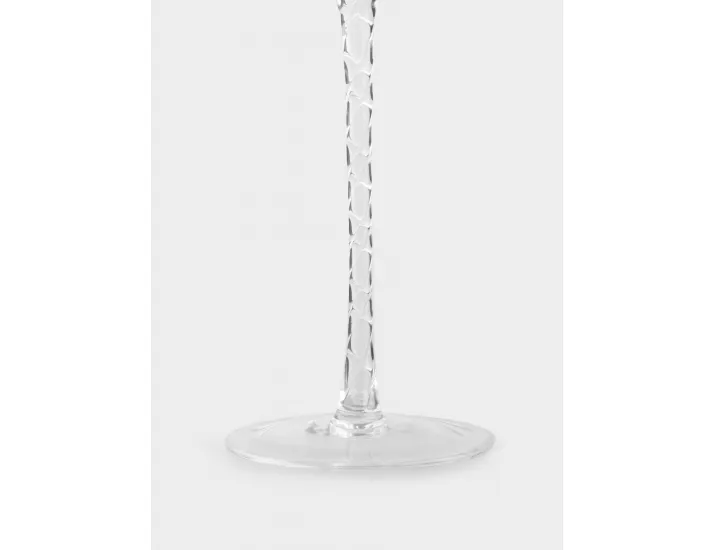 Бокал для вина 580 мл 2 шт с серебристым кантом Anna Lafarg Rhapsody