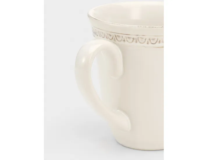 Кружка 320 мл белая Matceramica Augusta