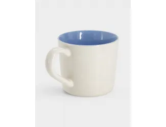 Кружка 450 мл бело-голубая Home & Style Frost