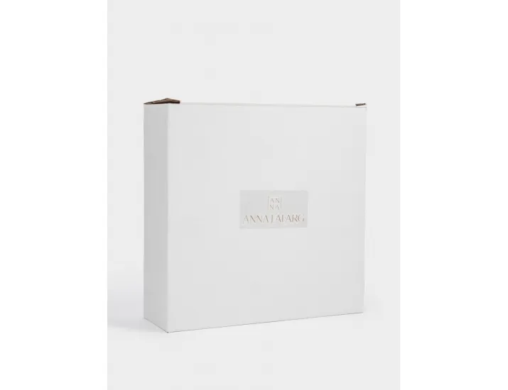 Блюдо глубокое 18x16x5 см зелено-красное Anna Lafarg Елка Fir