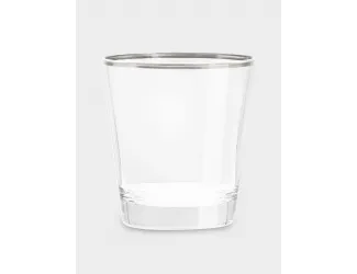 Набор стаканов для виски, 6 пр, 365 мл, Gemma, платина