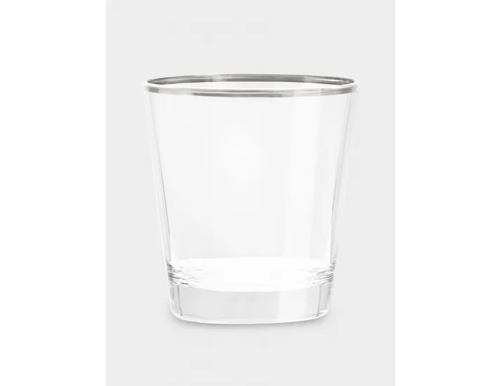 Набор стаканов для виски 6 предметов 365 мл Le Stelle Gemma Platinum