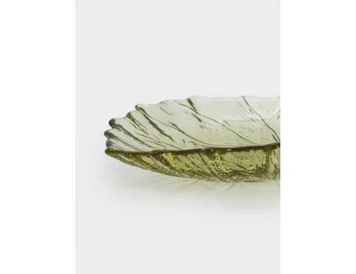 Блюдо 16х14 см зеленое Лист Anna Lafarg Autumn forest