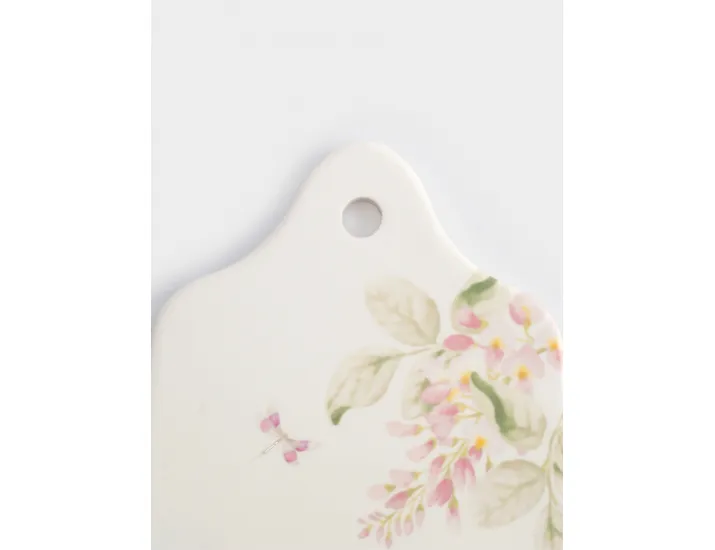 Подставка под горячее 14x28 см белая Кролик в цветах Anna Lafarg Flower Rabbit