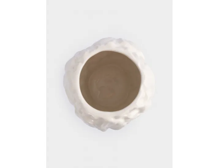 Ваза для цветов 20 см керамика молочная Цветы Anna Lafarg Blossom