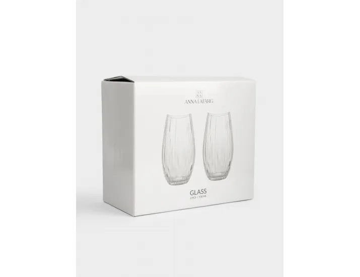 Стакан 15 см 530 мл 2 шт Anna Lafarg Violin