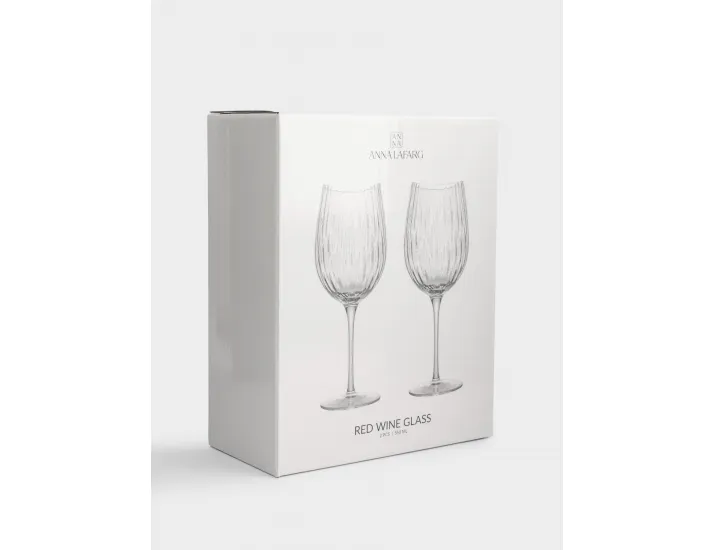 Бокал для красного вина 550 мл 2 шт Anna Lafarg Violin