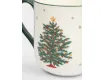 Кружка 450 мл бело-зеленая Нарядная елка Anna Lafarg New year