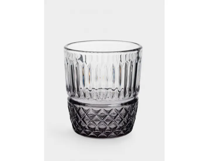 Стакан 10 см 280 мл серый градиент Anna Lafarg Poem