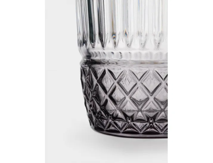 Стакан 10 см 280 мл серый градиент Anna Lafarg Poem