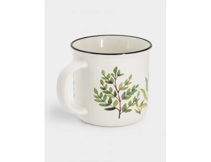 Кружка 400 мл белая Летний луг Anna Lafarg Herbarium