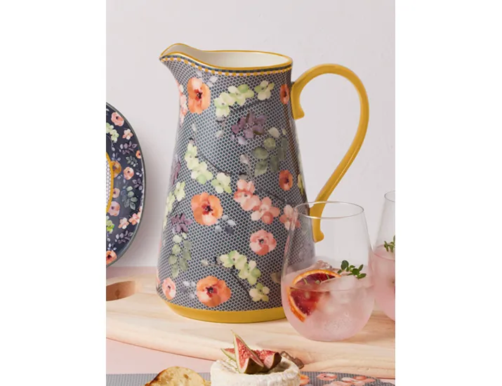 Кувшин 2,5 л серо-зеленый Цветы Maxwell & Williams Arcadia
