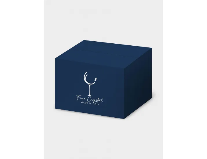 Набор стаканов для воды 6 предметов 570 мл янтарные Le Stelle Opium