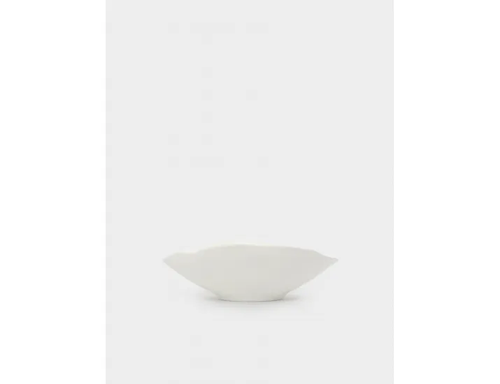 Салатник 22х18х7 см 500 мл белый Волнистый край Anna Lafarg White ocean