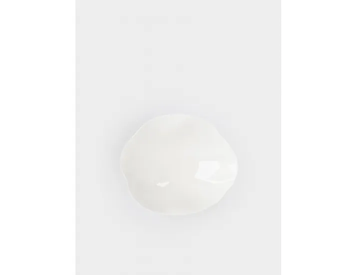 Салатник 22х18х7 см 500 мл белый Волнистый край Anna Lafarg White ocean