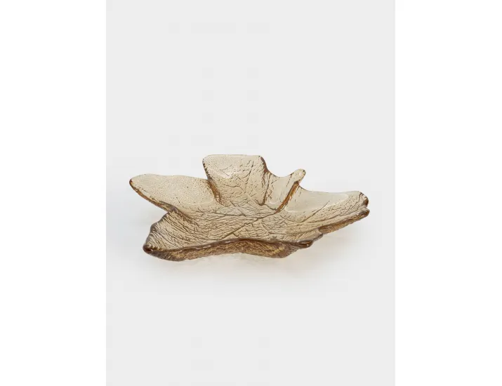 Блюдо 22х23 см янтарное Кленовый лист Anna Lafarg Autumn forest