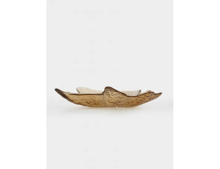 Блюдо 22х23 см янтарное Кленовый лист Anna Lafarg Autumn forest