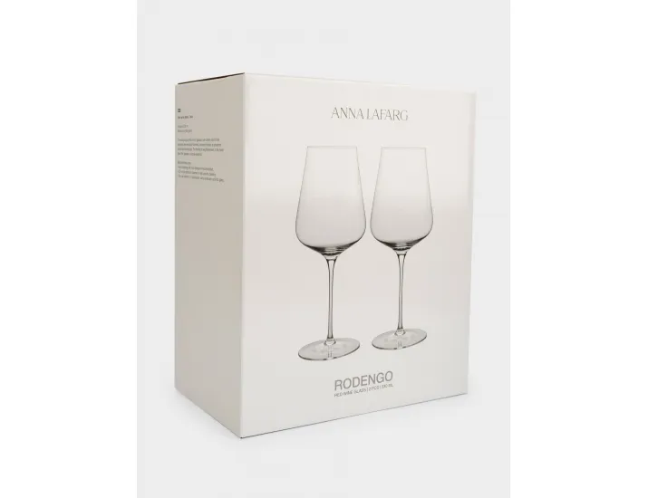 Бокал для красного вина 530 мл 2 шт Anna Lafarg Rodengo