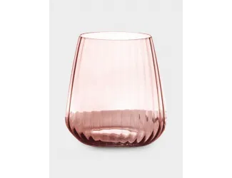 Набор стаканов для виски, 6 пр, 450 мл, Opium, розовые
