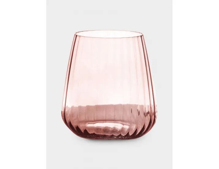Набор стаканов для виски 6 предметов 450 мл розовые Le Stelle Opium