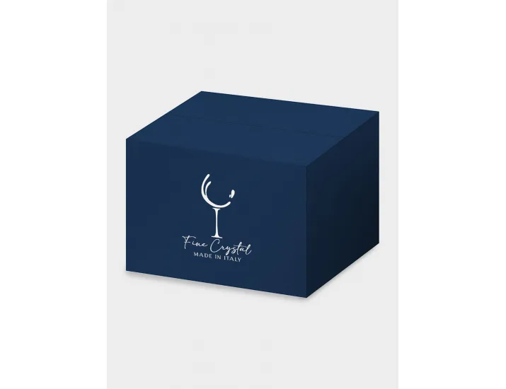 Набор стаканов для виски 6 предметов 450 мл розовые Le Stelle Opium