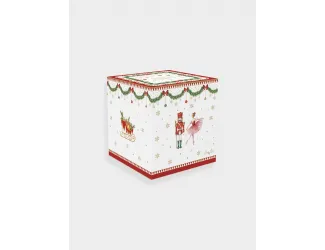 Банка для продуктов, фарфор P, белая, Щелкунчик и фея, Magie de Noel