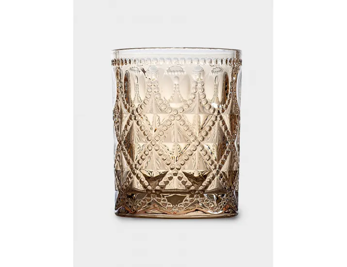 Стакан для воды 300 мл 4 шт янтарный WD Lifestyle Dubai