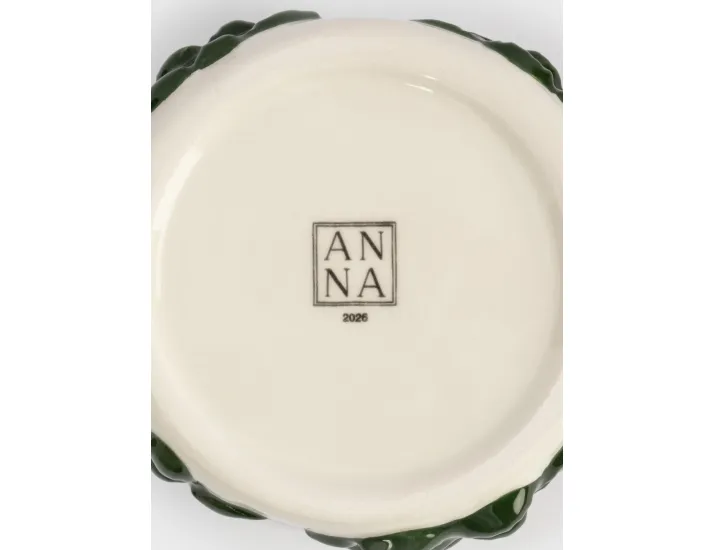 Кружка 450 мл зелено-красная Елки Anna Lafarg New year