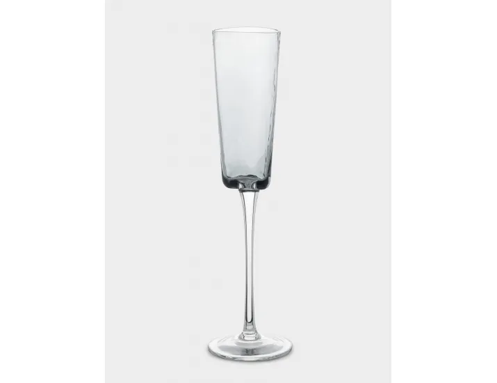 Бокал для шампанского 160 мл 2 шт серый Anna Lafarg Nocturne