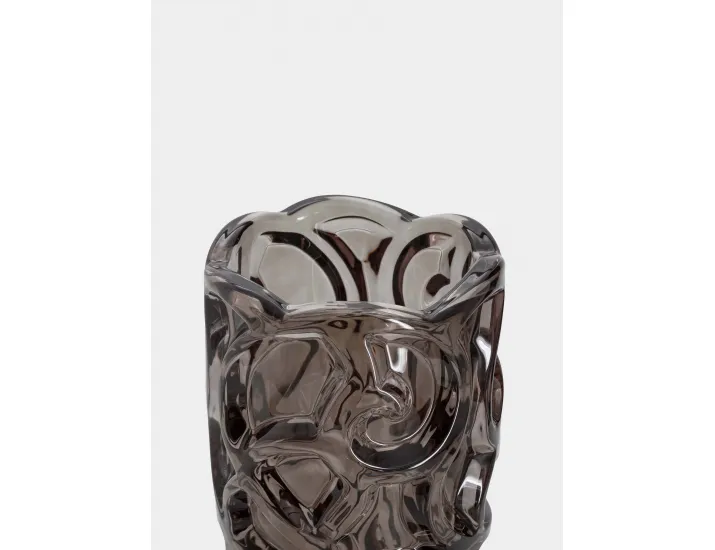 Ваза для цветов 29 см коричневая Узоры Anna Lafarg Galaxy