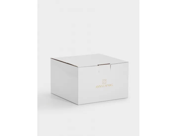 Салатник 10х17 см 1,1 л коричневый Узоры Anna Lafarg Galaxy