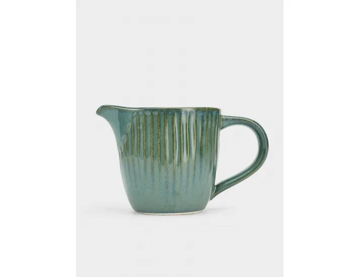 Молочник 230 мл зеленый Полосы Easy Life Gallery