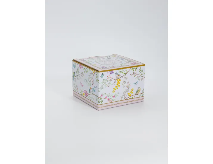 Набор чайный 2 персоны 4 предмета белая Цветы и птицы Easy Life Birds Melody