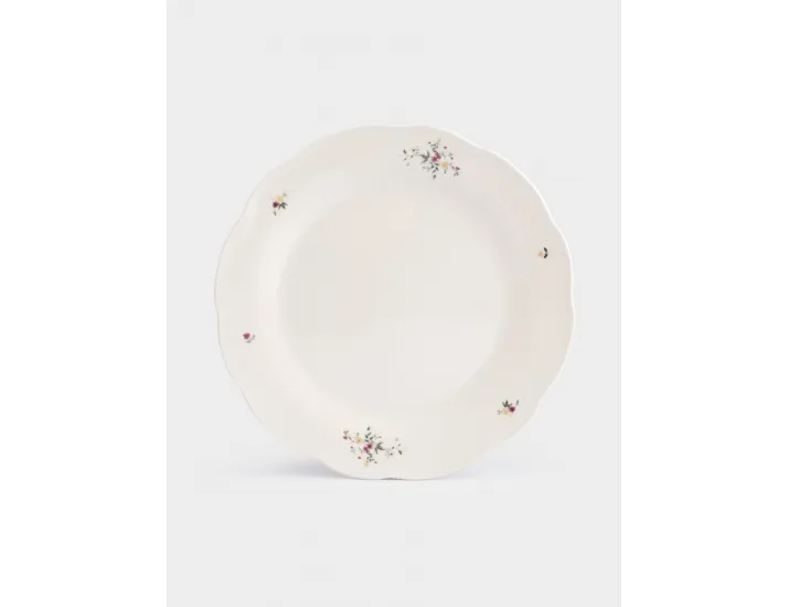 Сервиз обеденный 6 персон 18 предметов белый Цветы Anna Lafarg Meadow