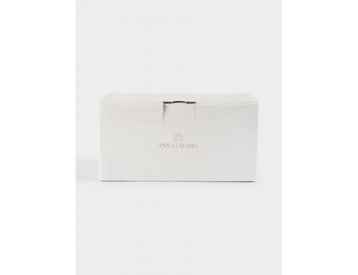 Кружка 430 мл 2 шт белая Anna Lafarg Excellence