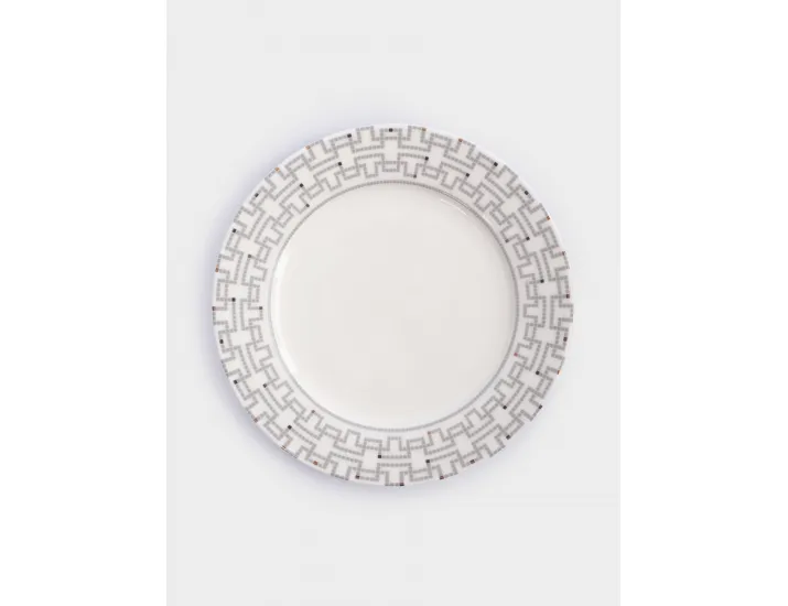 Сервиз обеденный 6 персон 18 предметов белый Орнамент Anna Lafarg Greco