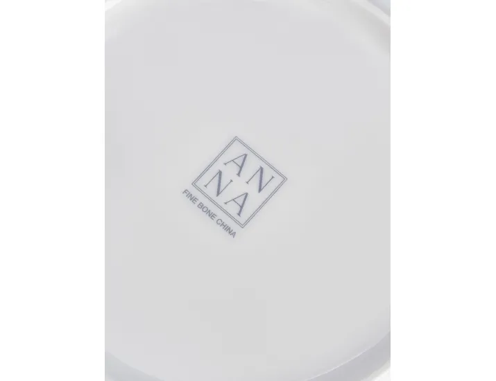 Сервиз обеденный 6 персон 21 предмет белый Цветы Anna Lafarg Букингем