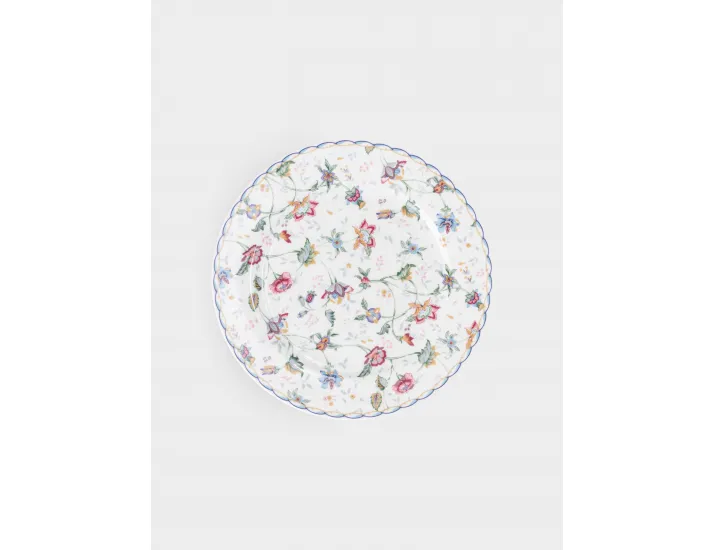 Сервиз обеденный 6 персон 21 предмет белый Цветы Anna Lafarg Букингем